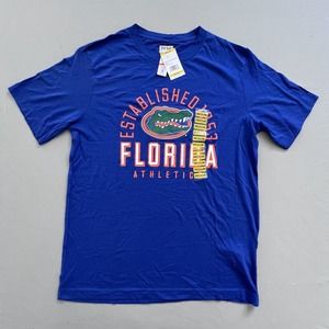 Box Seat Clothing Florida Gators Tee Graphics MEDIUM Men Short Sleeve Shirt NEW